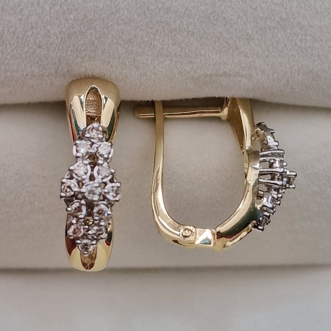 Серьги Deimantas 104732200 5,22гр 0,34ct. купить,NaN