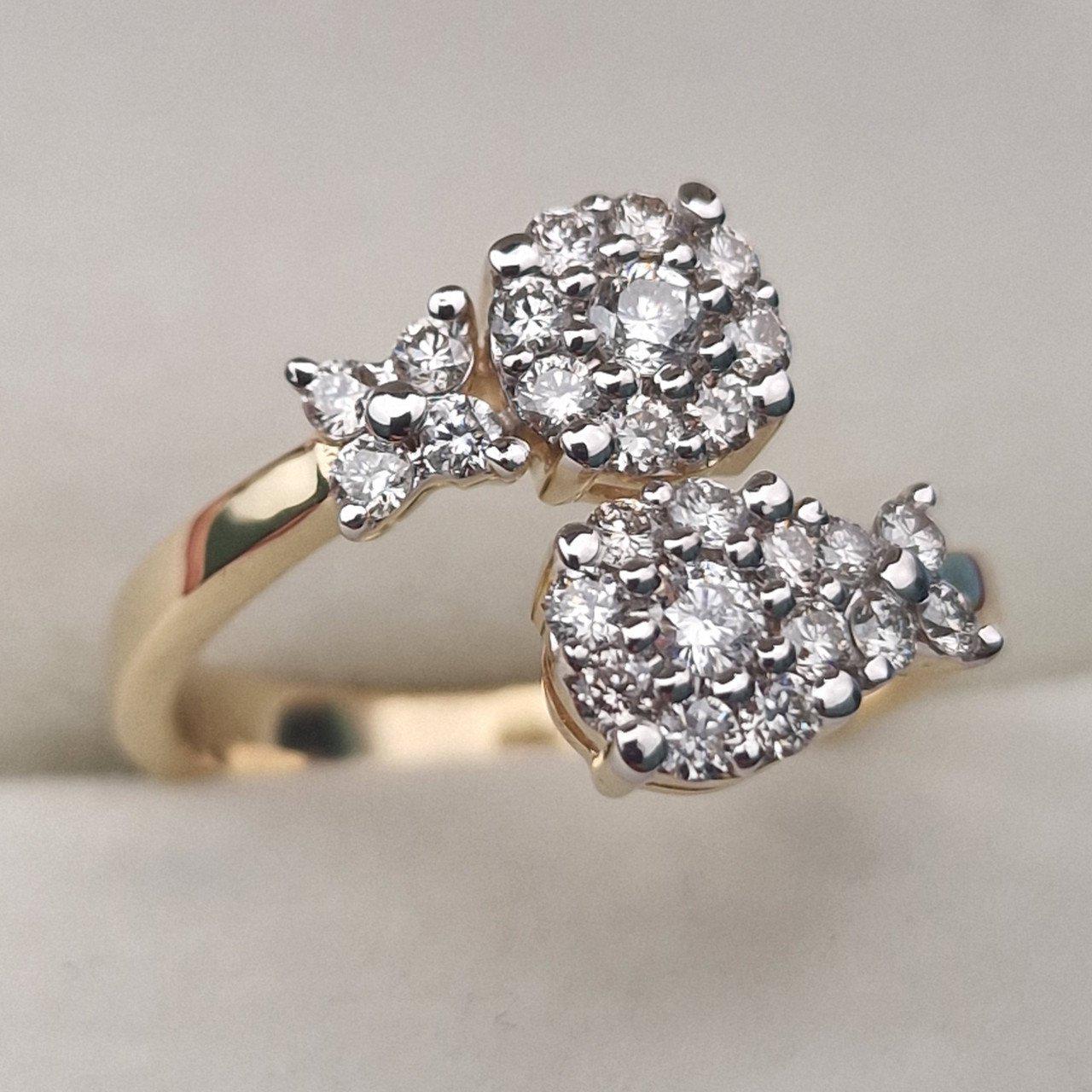 Кольцо Deimantas 105021753 17р 4,08гр 0,62ct. купить,NaN
