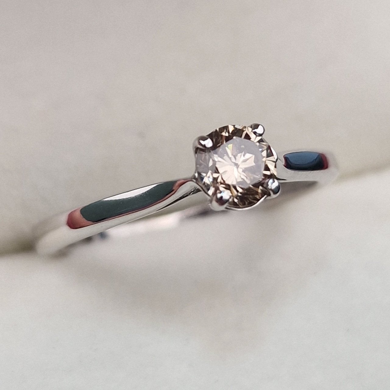 Кольцо Deimantas 103329588 17р 1,71гр 0,45ct. купить,NaN
