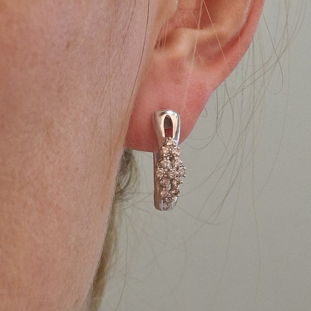 Серьги Deimantas 104732212 5,13гр 0,34ct. купить,NaN