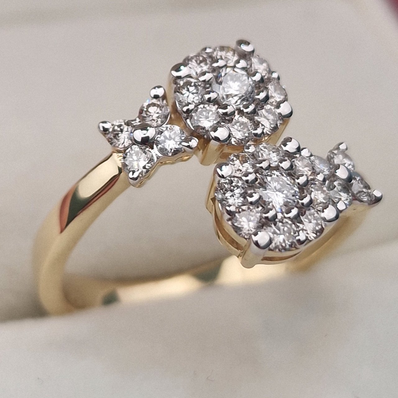 Кольцо Deimantas 105021753 17р 4,08гр 0,62ct. купить,NaN