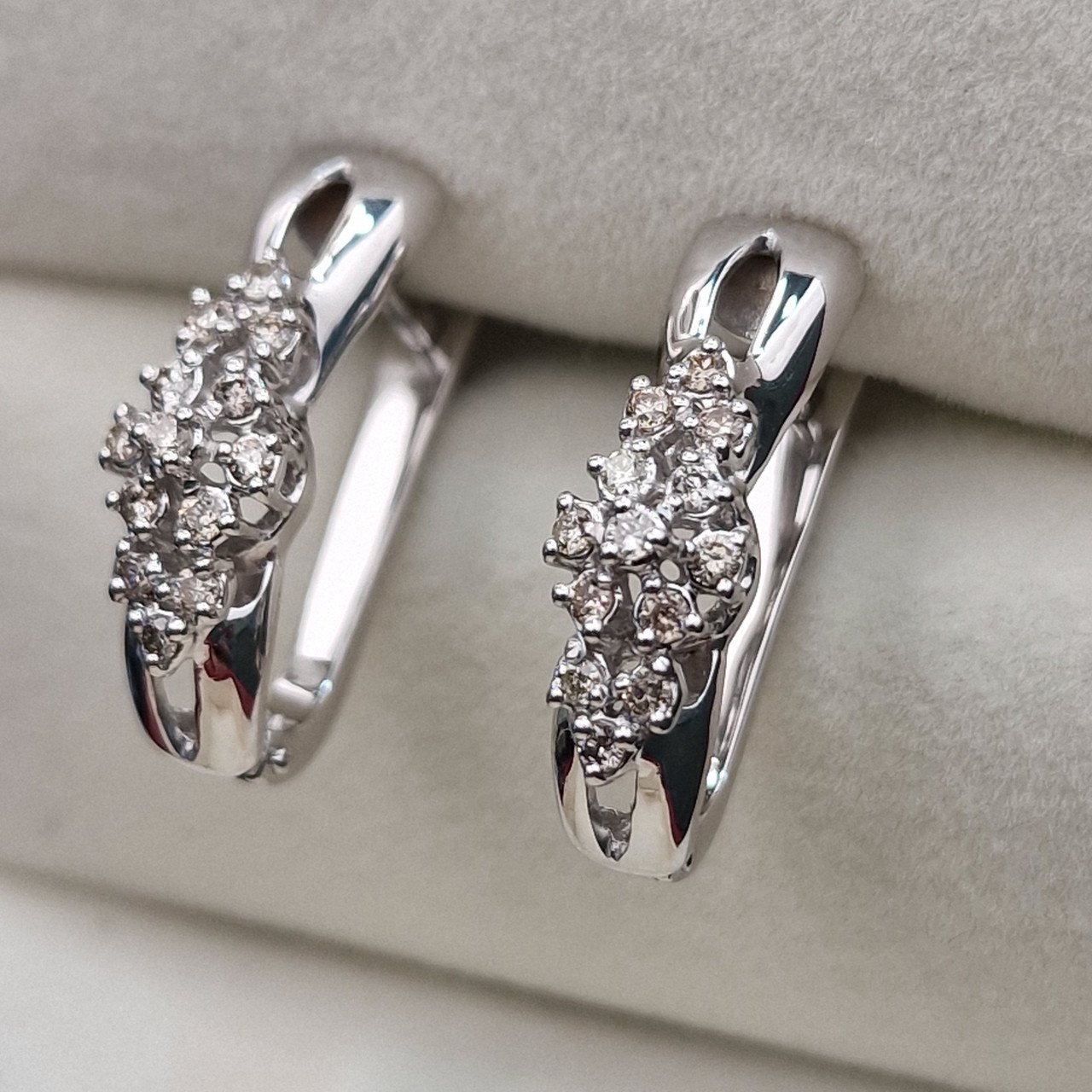 Серьги Deimantas 104732212 5,13гр 0,34ct. купить,NaN