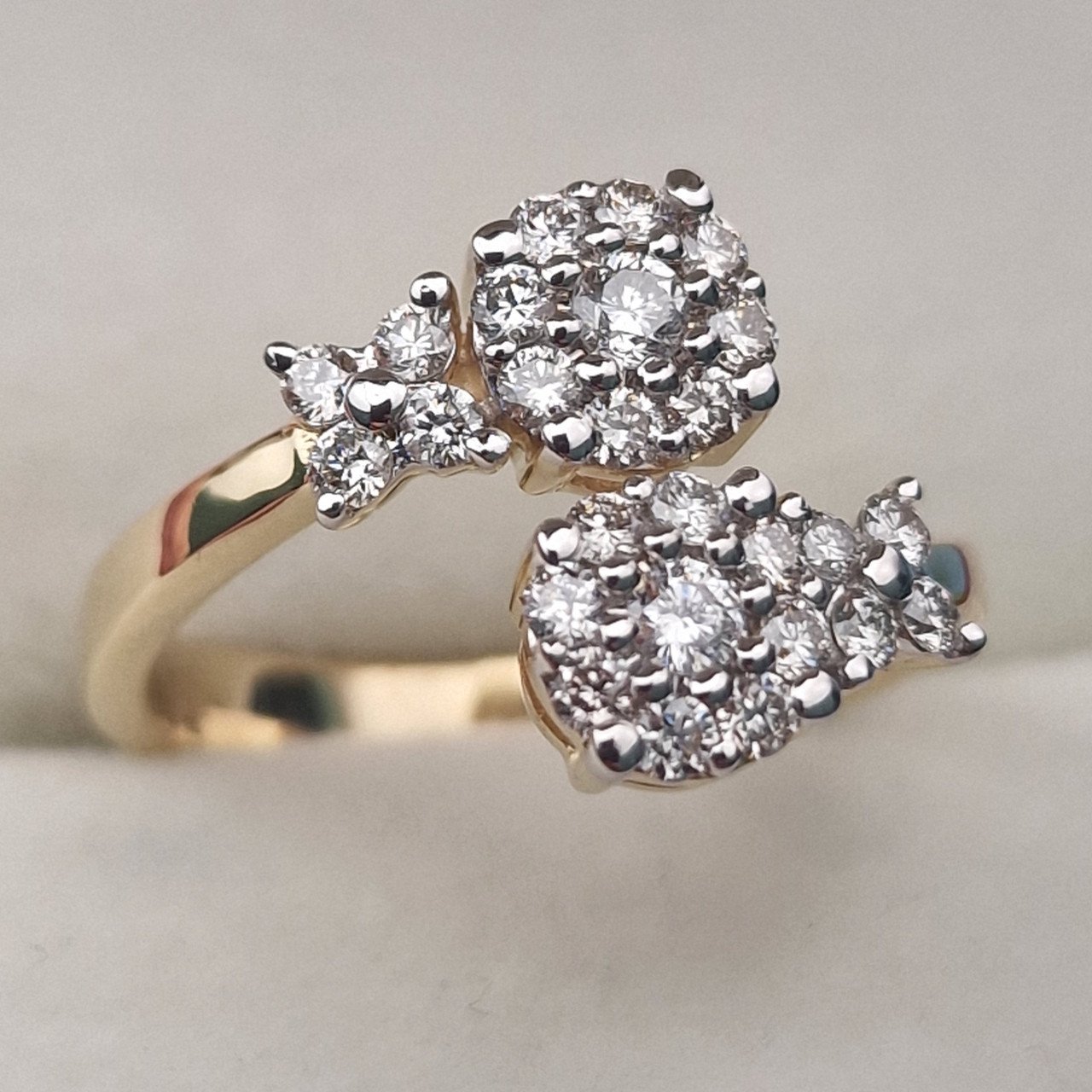 Кольцо Deimantas 105021753 17р 4,08гр 0,62ct. купить,NaN