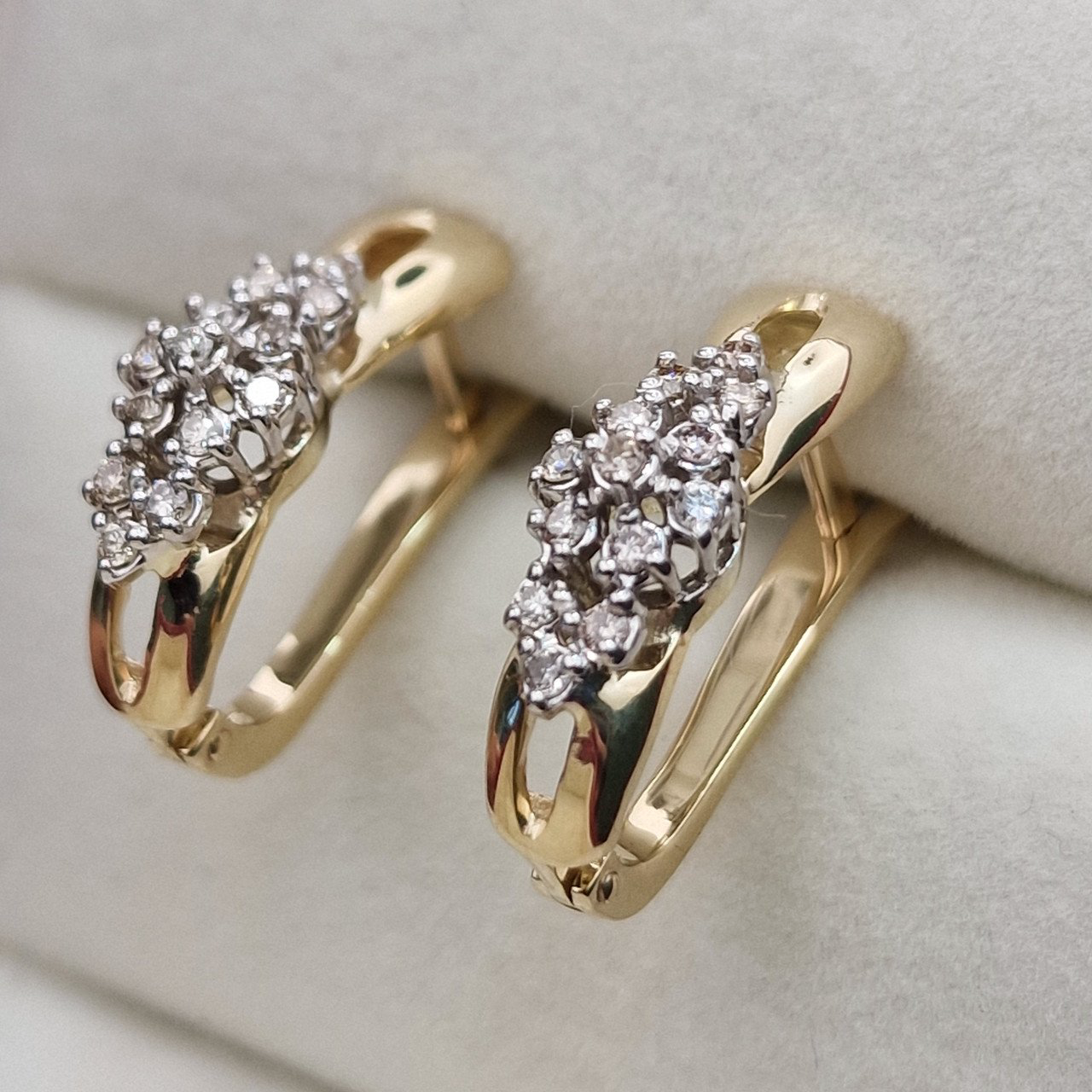 Серьги Deimantas 104732200 5,22гр 0,34ct. купить,NaN