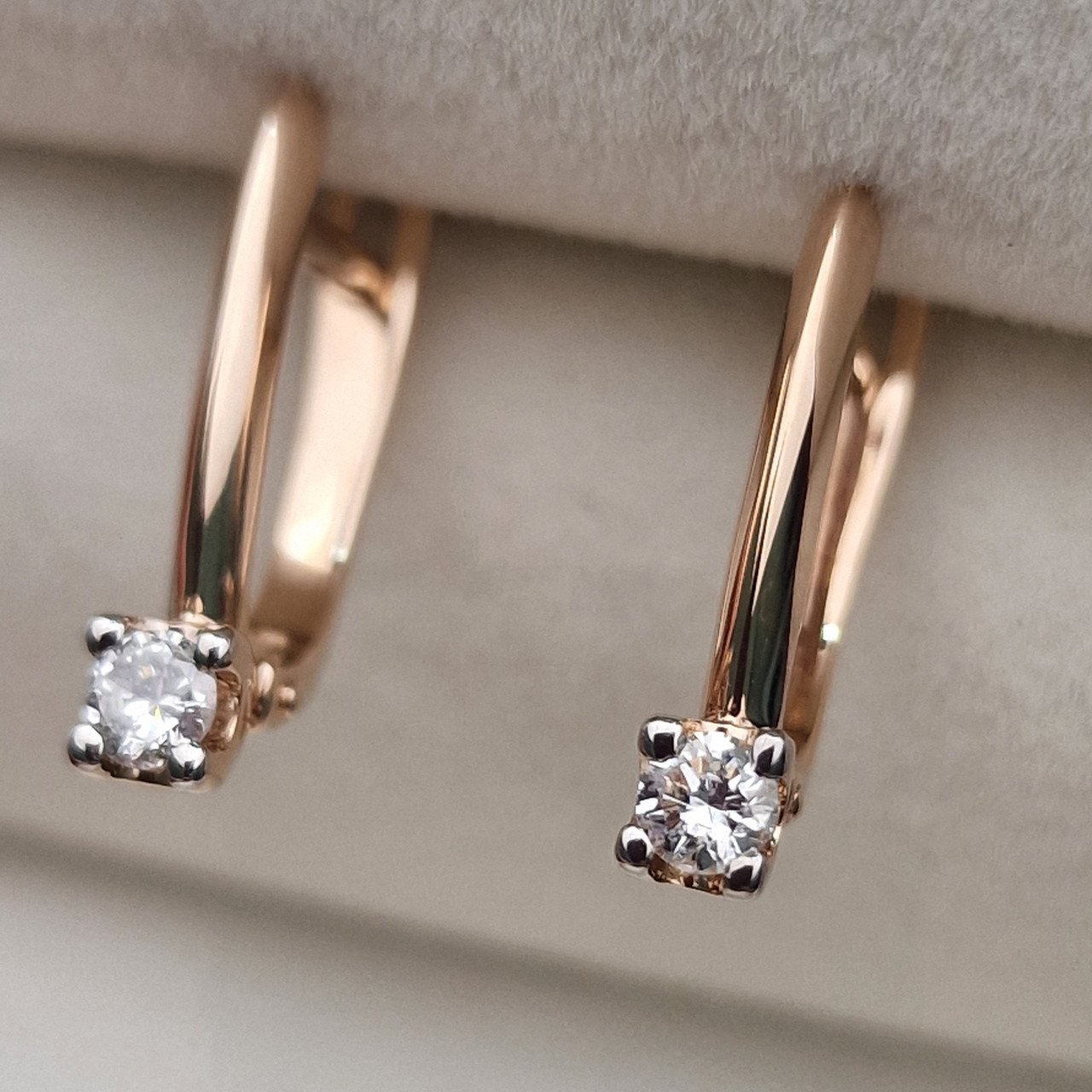 Серьги Deimantas 103331818 2,17гр 0,22ct. купить,NaN
