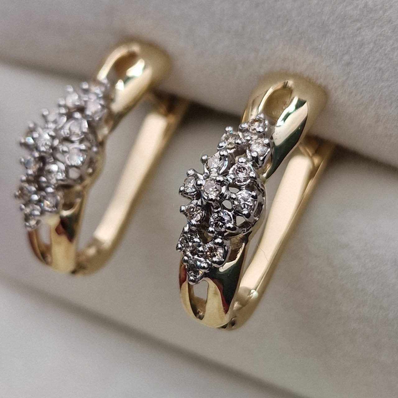 Серьги Deimantas 104732200 5,22гр 0,34ct. купить,NaN