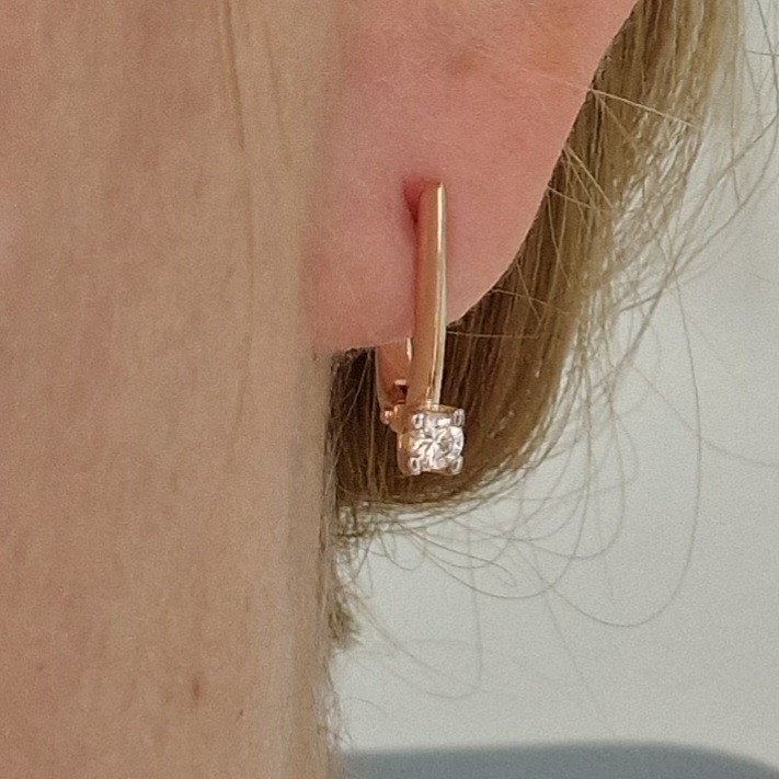 Серьги Deimantas 103331818 2,17гр 0,22ct. купить,NaN