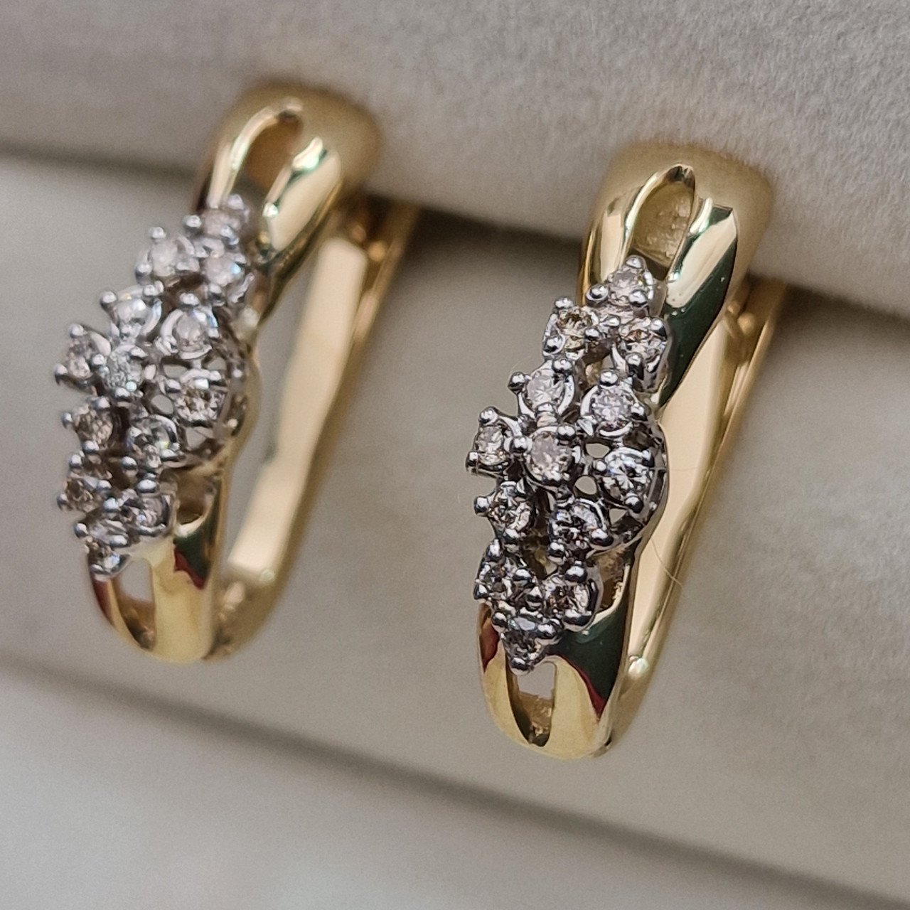 Серьги Deimantas 104732200 5,22гр 0,34ct. купить,NaN