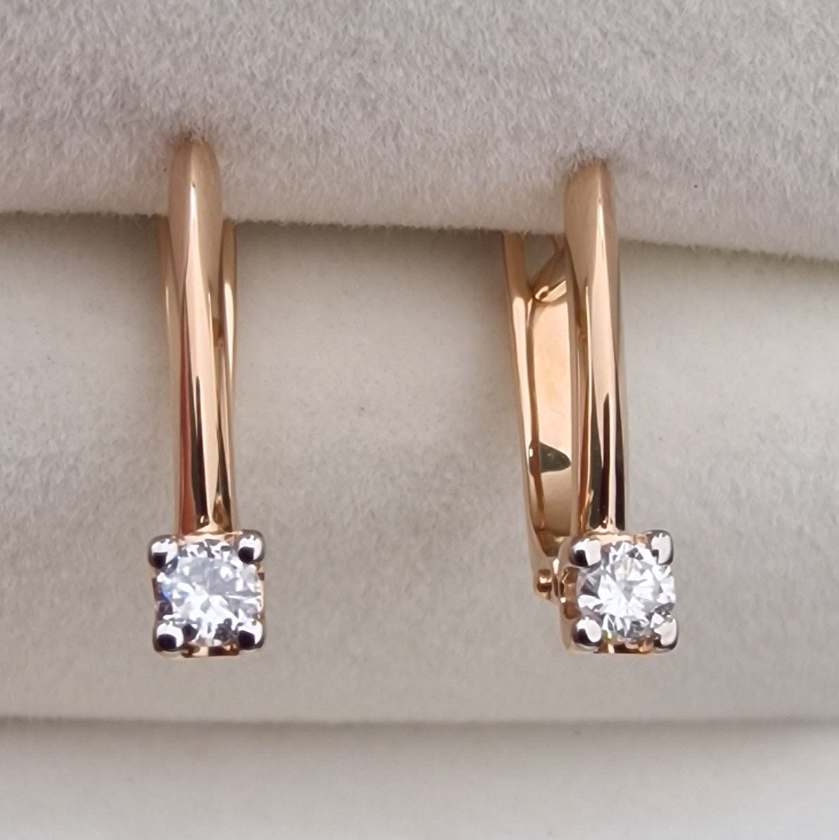 Серьги Deimantas 103331818 2,17гр 0,22ct. купить,NaN