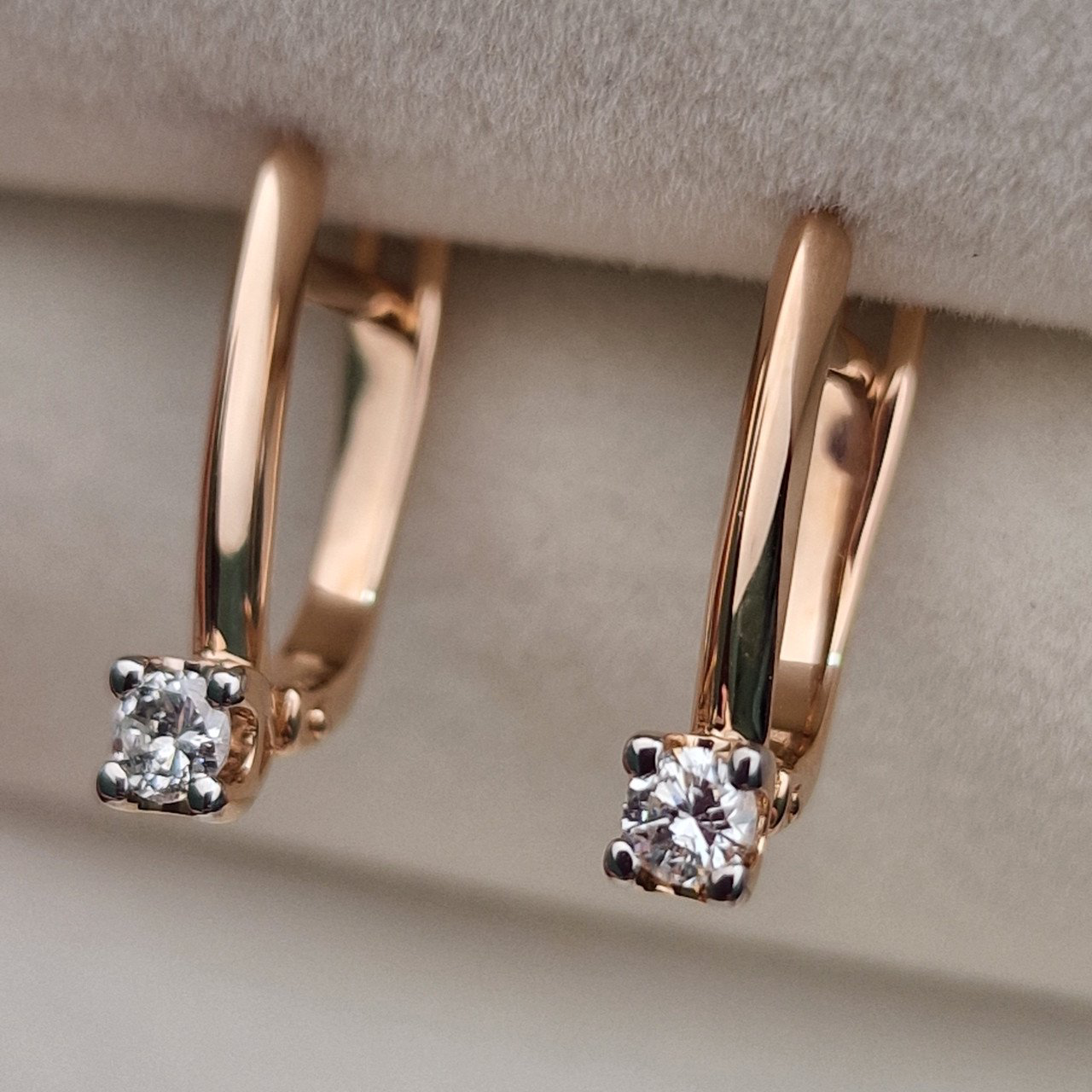 Серьги Deimantas 103331818 2,17гр 0,22ct. купить,NaN