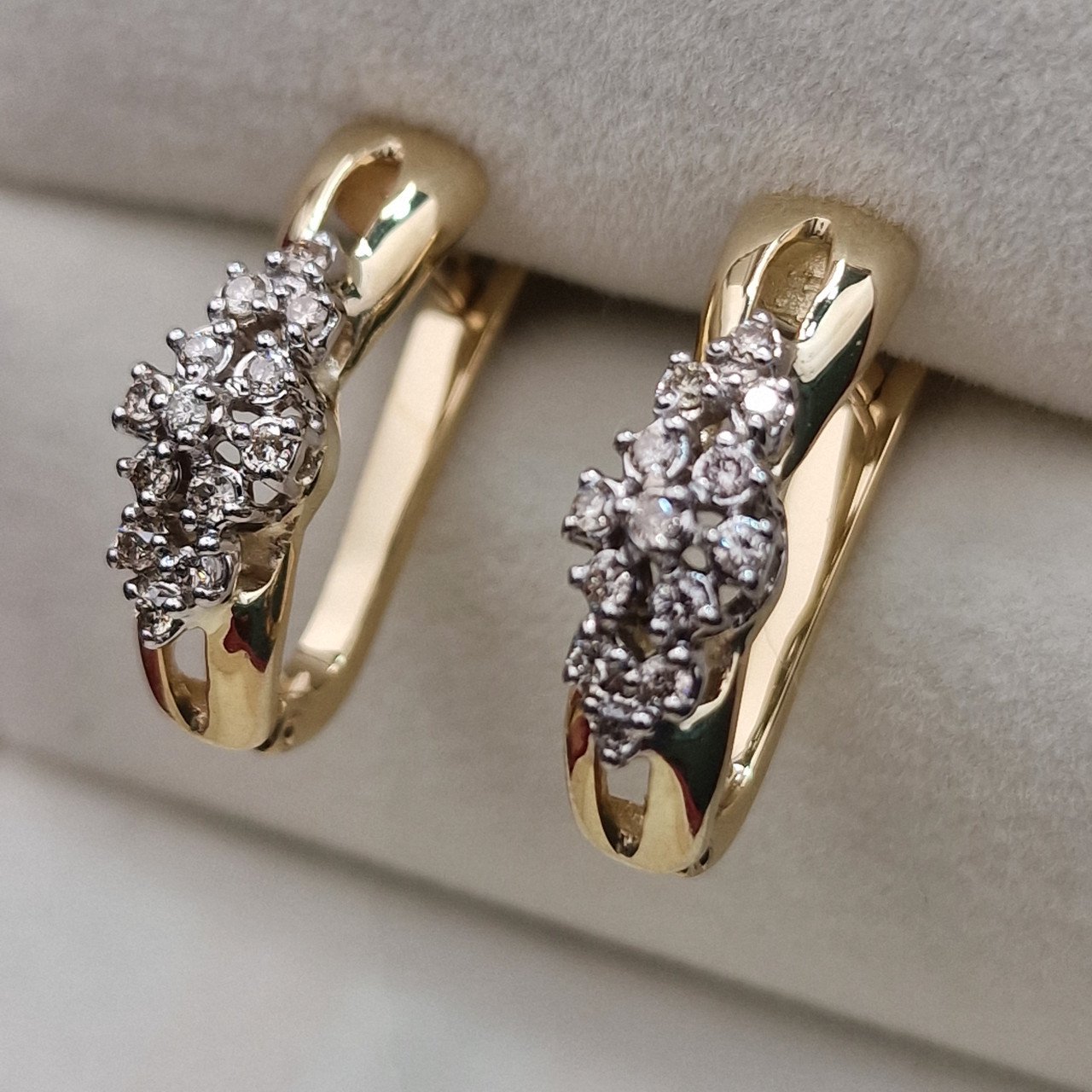 Серьги Deimantas 104732200 5,22гр 0,34ct. купить,NaN