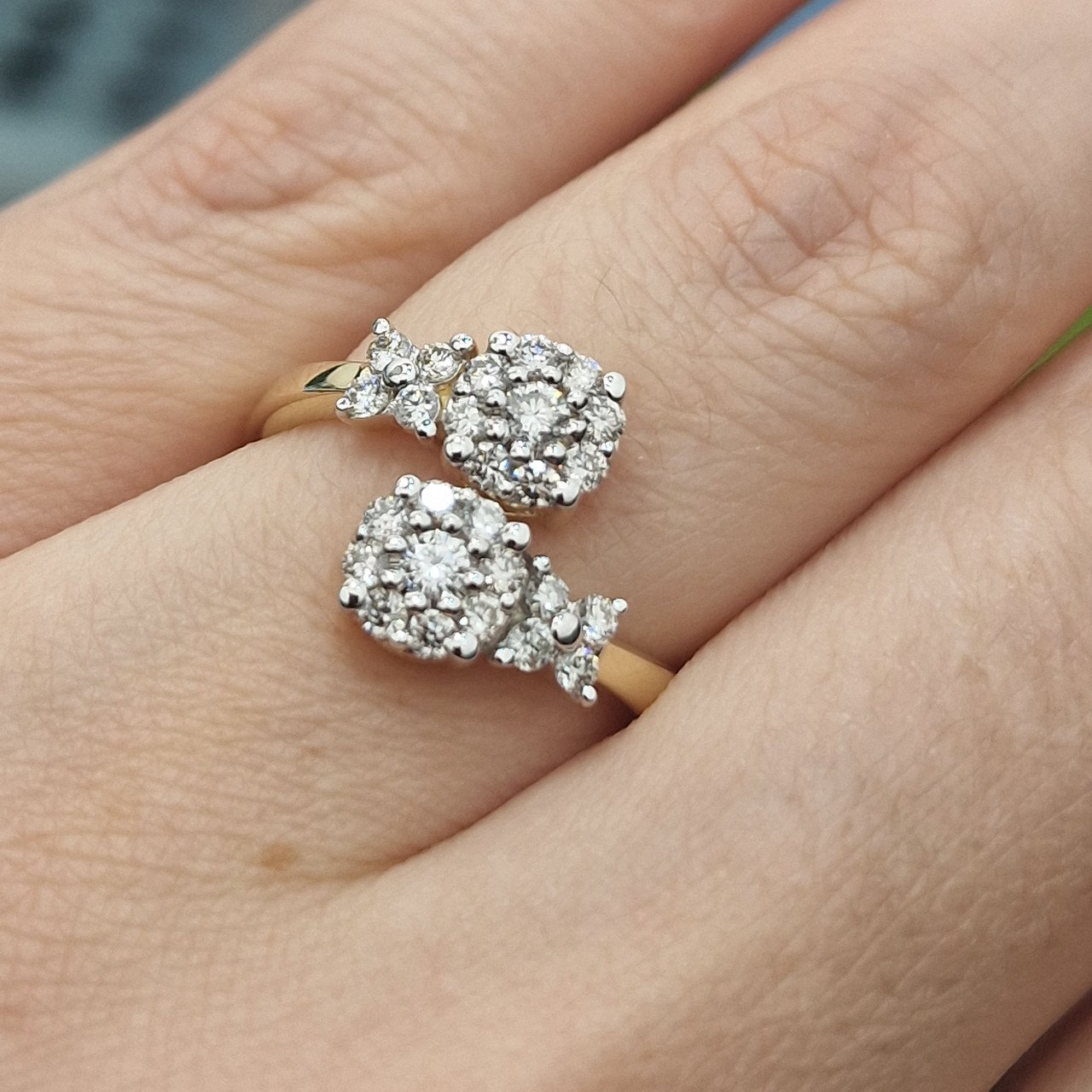 Кольцо Deimantas 105021753 17р 4,08гр 0,62ct. купить,NaN