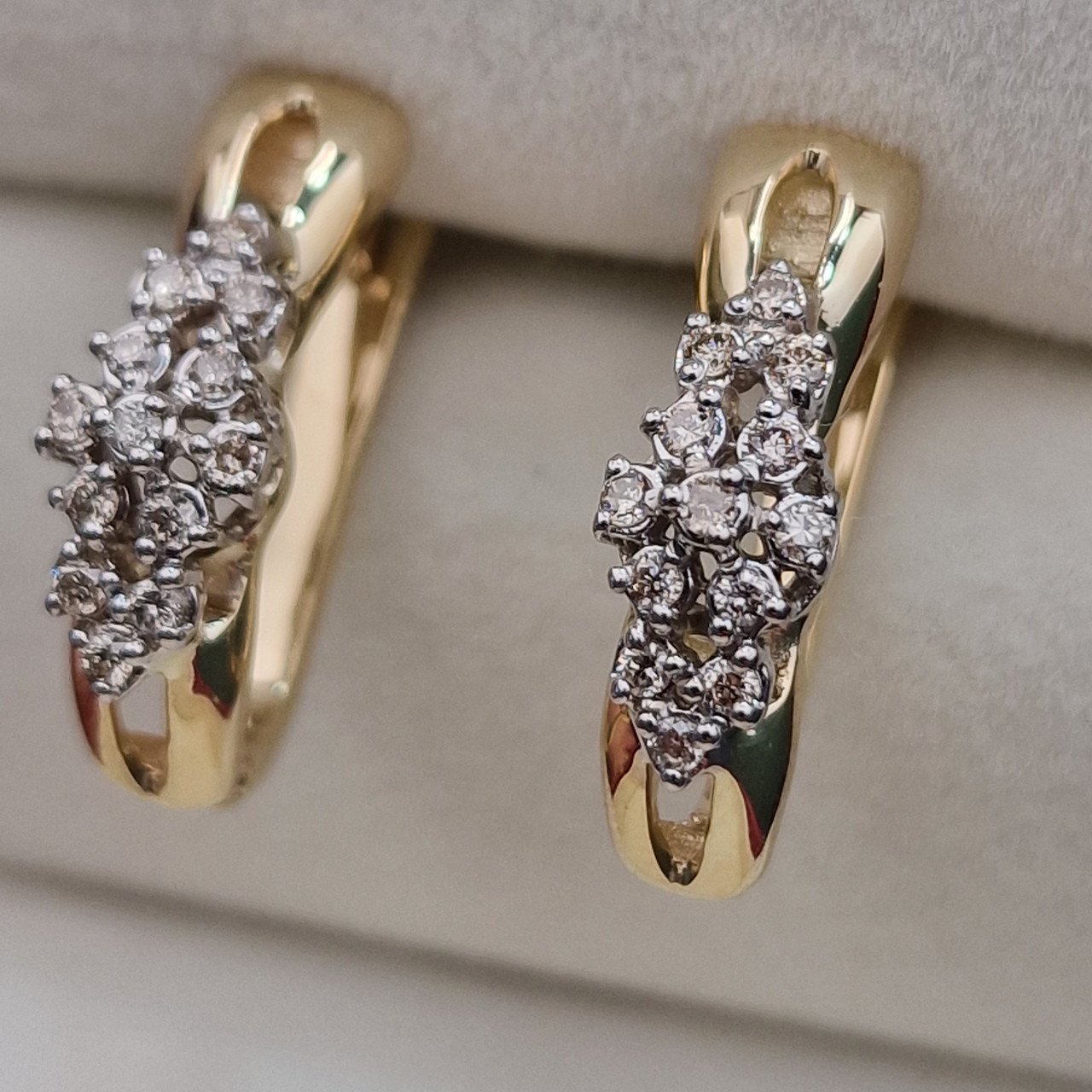 Серьги Deimantas 104732200 5,22гр 0,34ct. купить,NaN