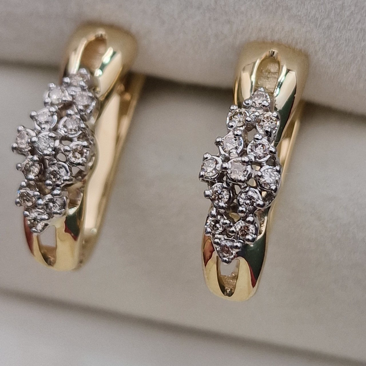 Серьги Deimantas 104732200 5,22гр 0,34ct. купить,NaN