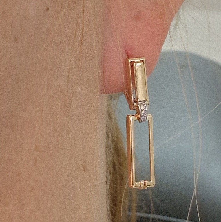 Серьги Deimantas 103331843 2,64гр 0,020ct. купить,NaN