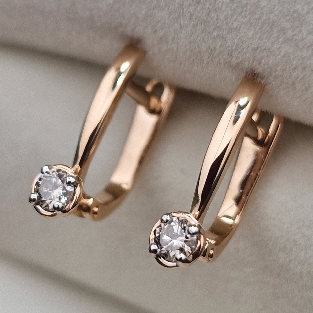 Серьги Deimantas 103331852 2,18гр 0,22ct. купить,NaN