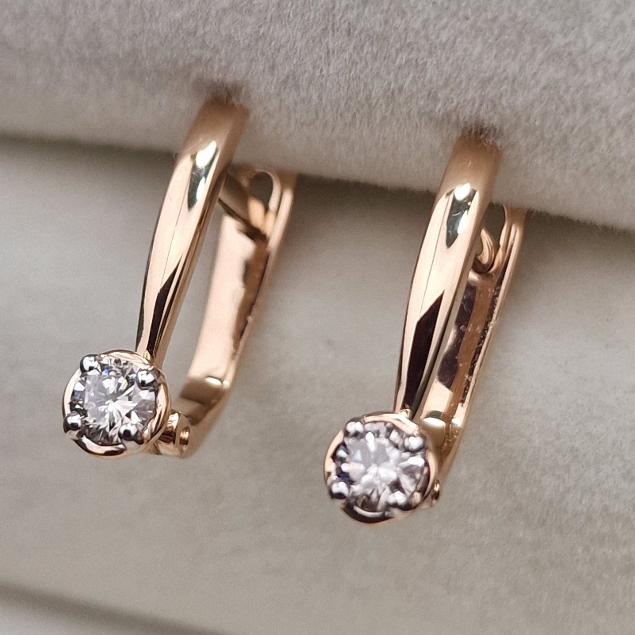 Серьги Deimantas 103331852 2,18гр 0,22ct. купить,NaN