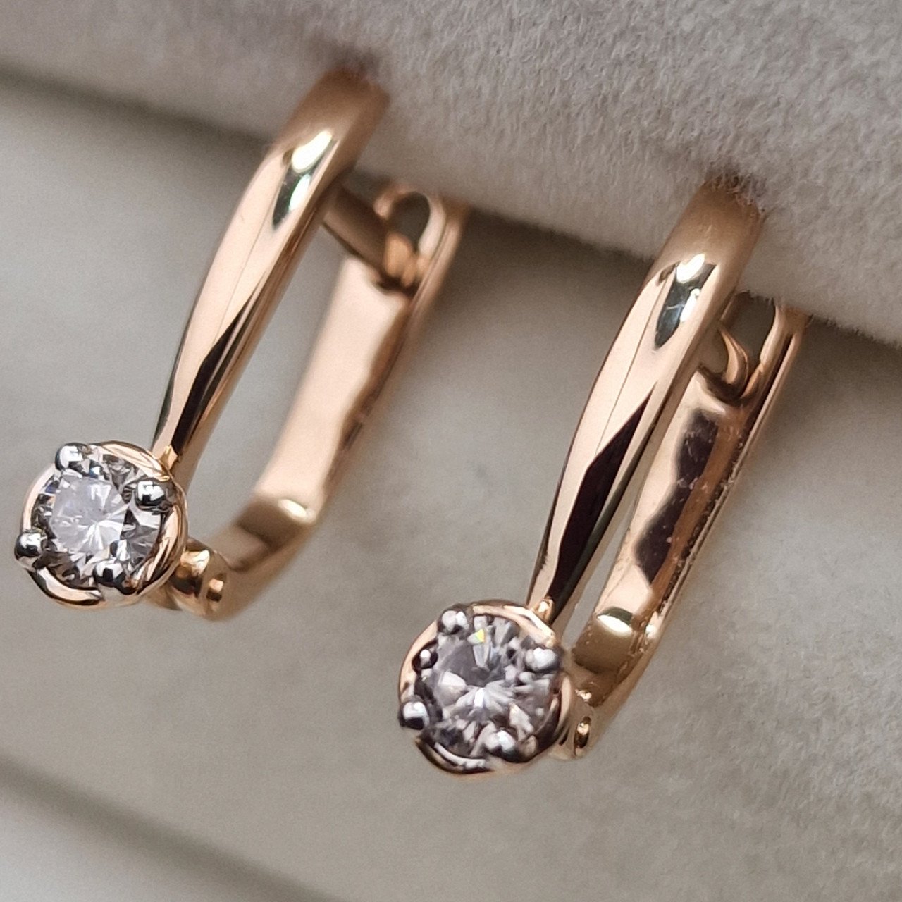 Серьги Deimantas 103331852 2,18гр 0,22ct. купить,NaN