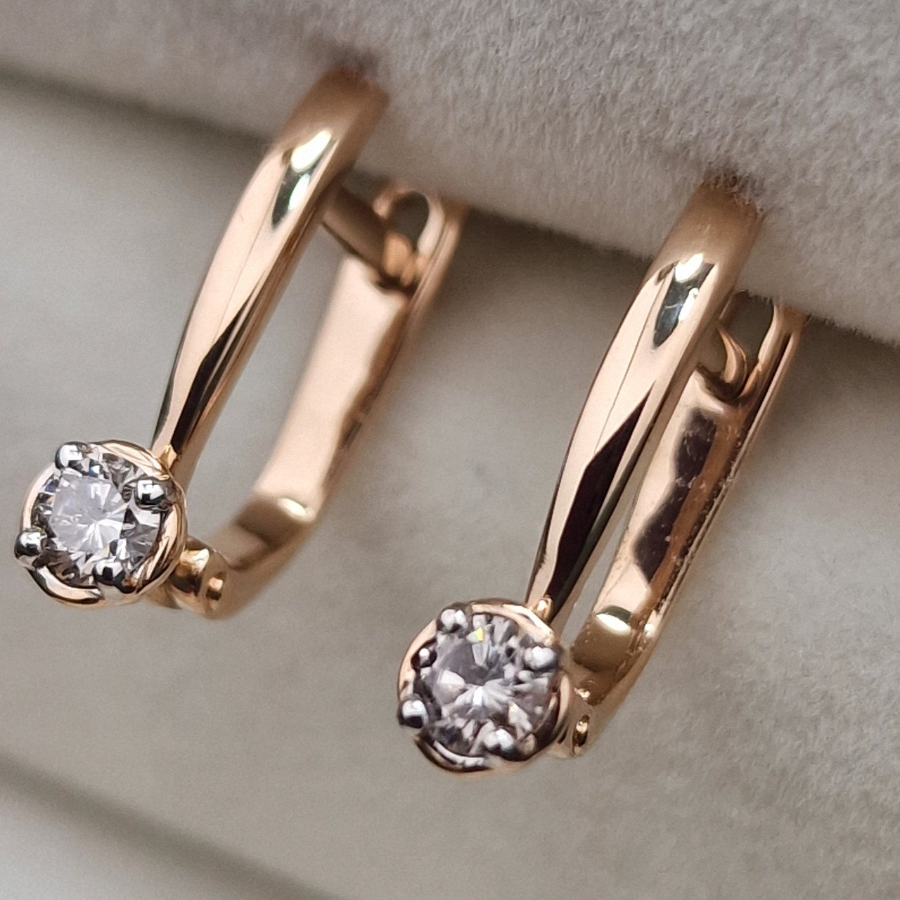 Серьги Deimantas 103331852 2,18гр 0,22ct. купить,NaN