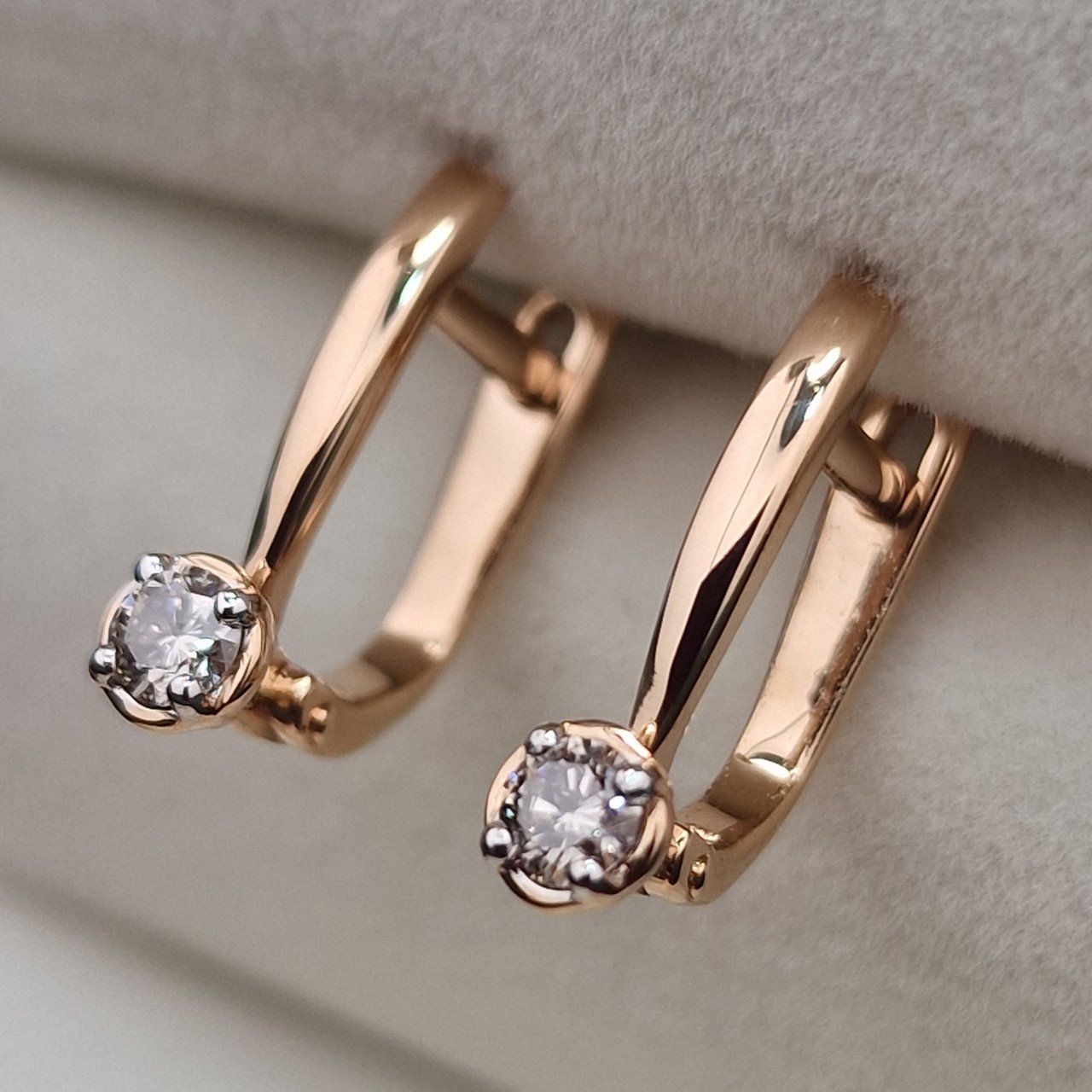 Серьги Deimantas 103331852 2,18гр 0,22ct. купить,NaN