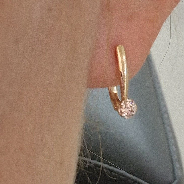 Серьги Deimantas 103331852 2,18гр 0,22ct. купить,NaN