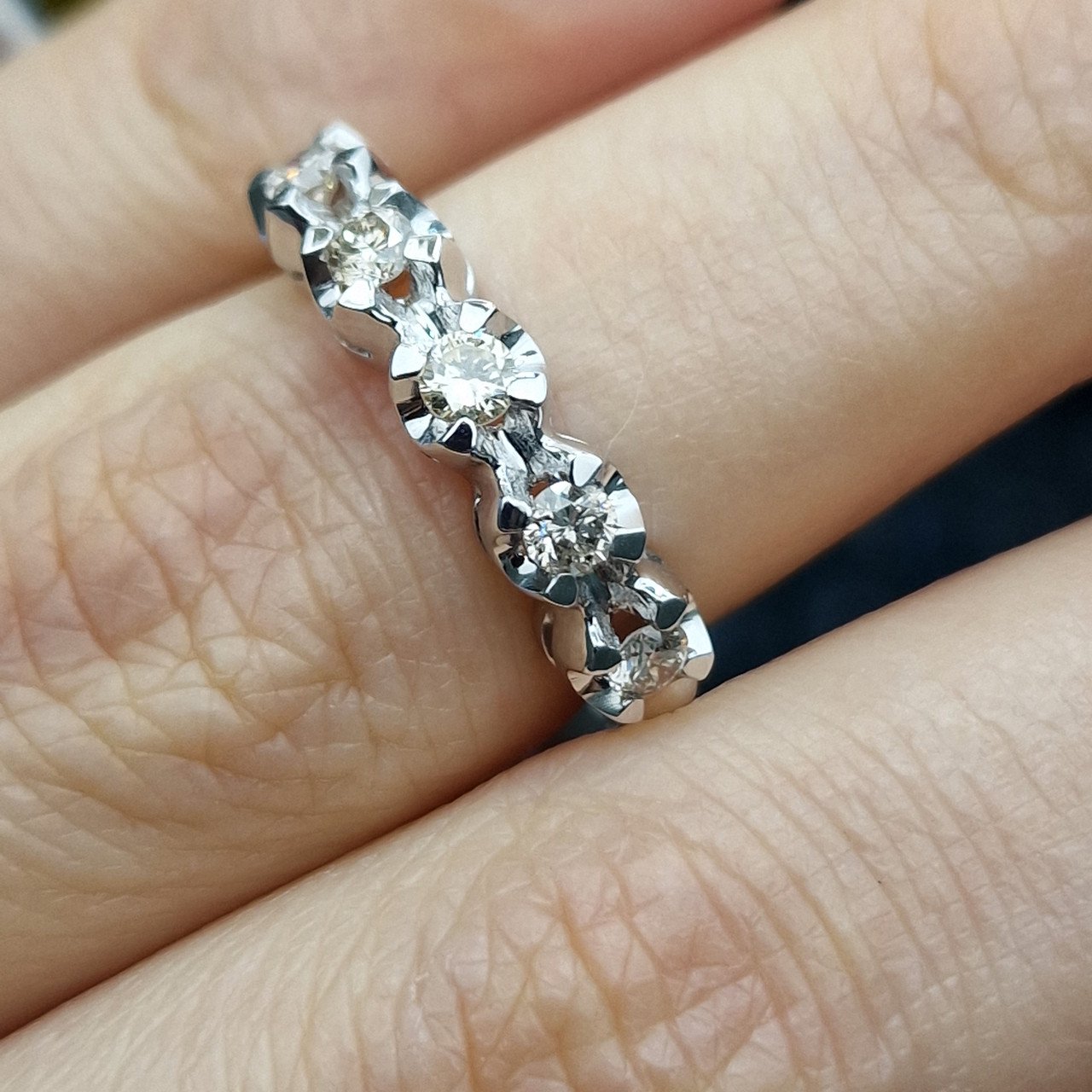 Кольцо Deimantas 104732227 15,5р 3,59гр 0,26ct. купить,NaN