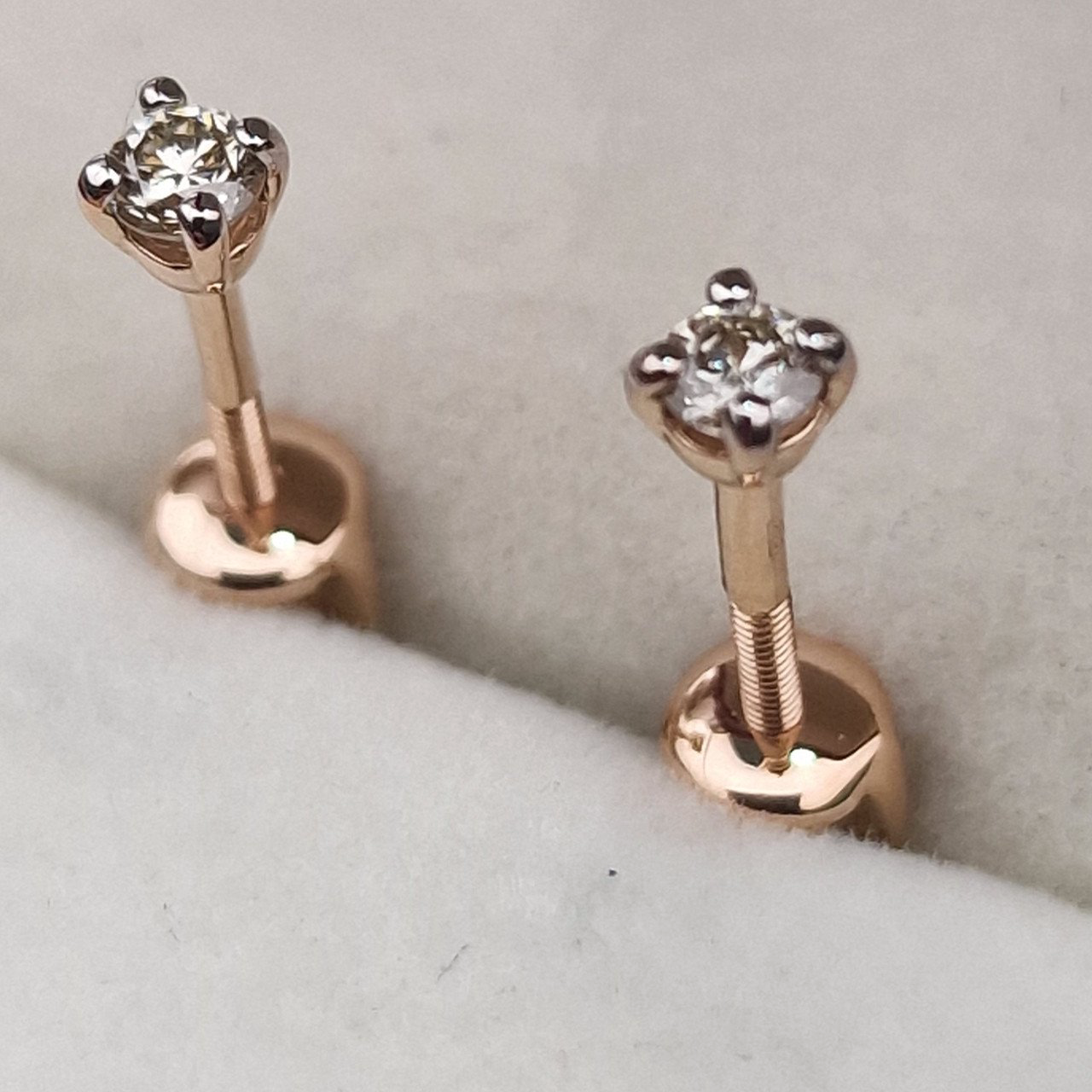 Серьги Deimantas 103383799 0,96гр 0,20ct. купить,NaN