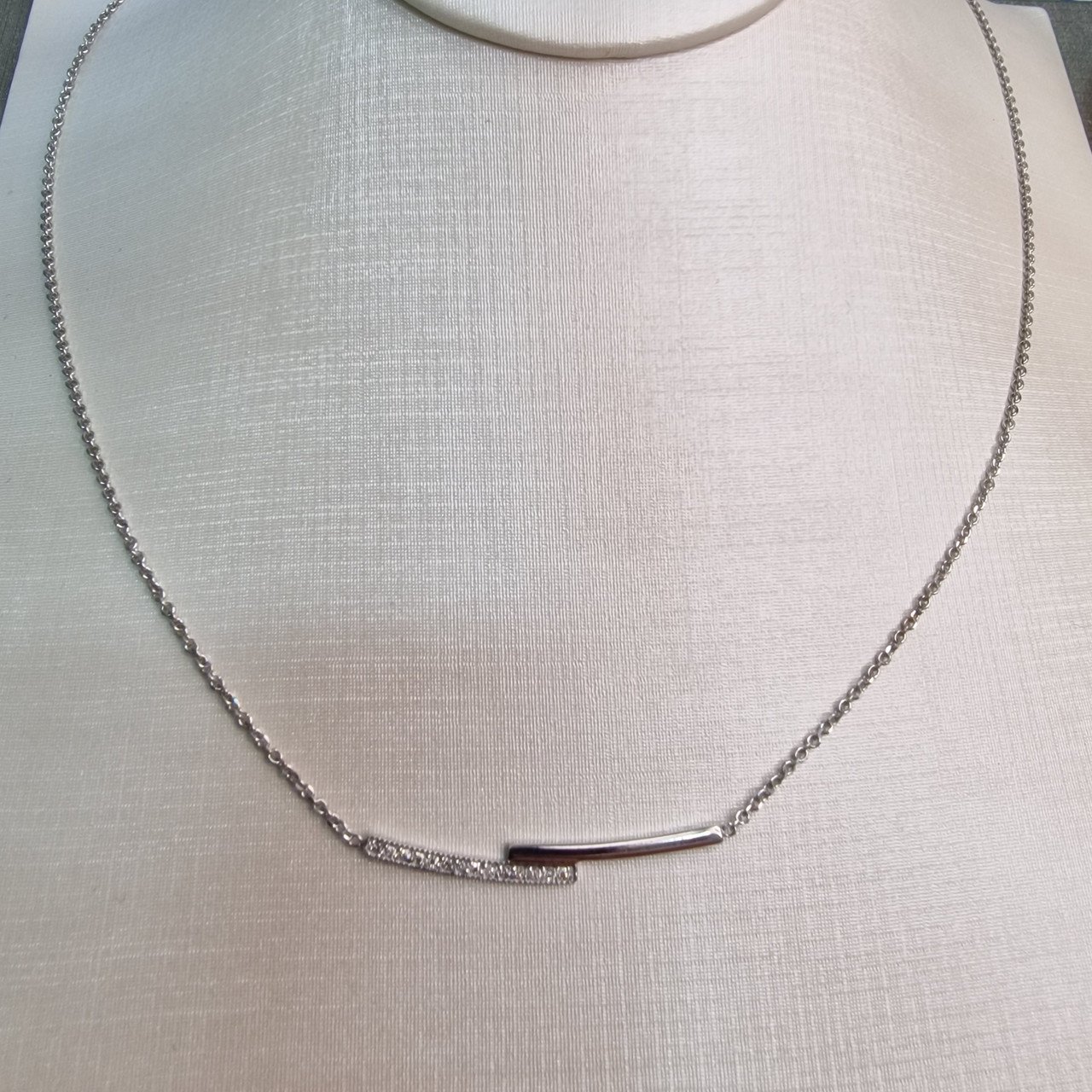 Колье Deimantas 103383263 45см 3,03гр 0,06ct. купить,NaN