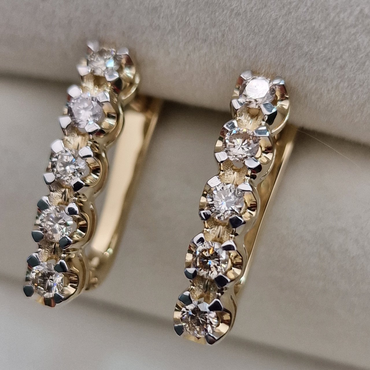 Серьги Deimantas 104732243 5,28гр 0,51ct. купить,NaN