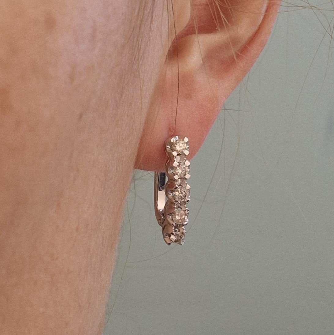 Серьги Deimantas 104732237 5,34гр 0,51ct. купить,NaN