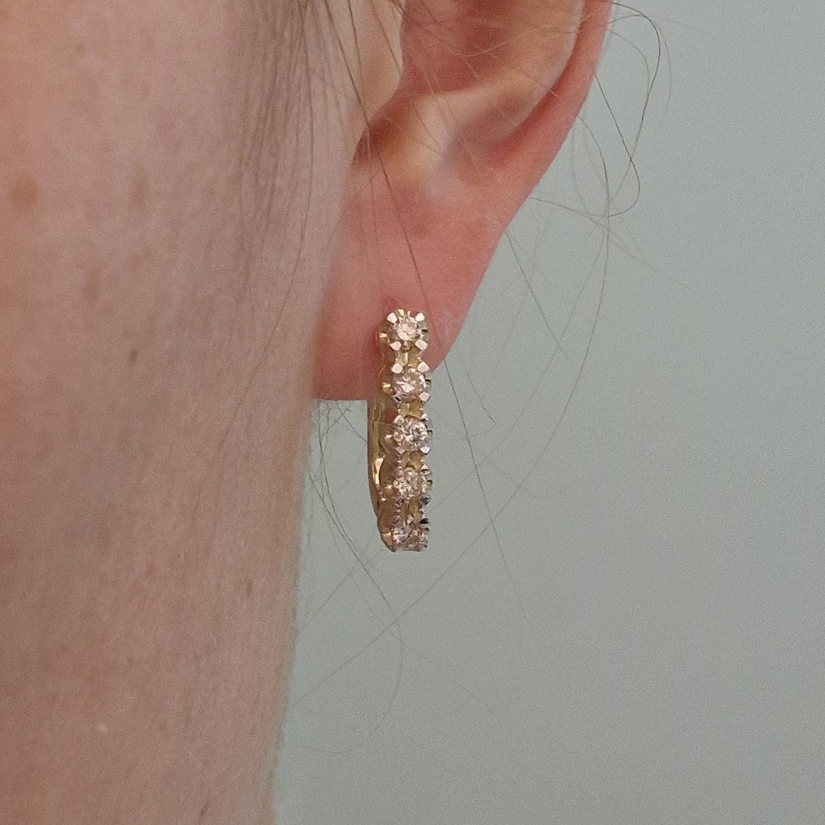 Серьги Deimantas 104732243 5,28гр 0,51ct. купить,NaN