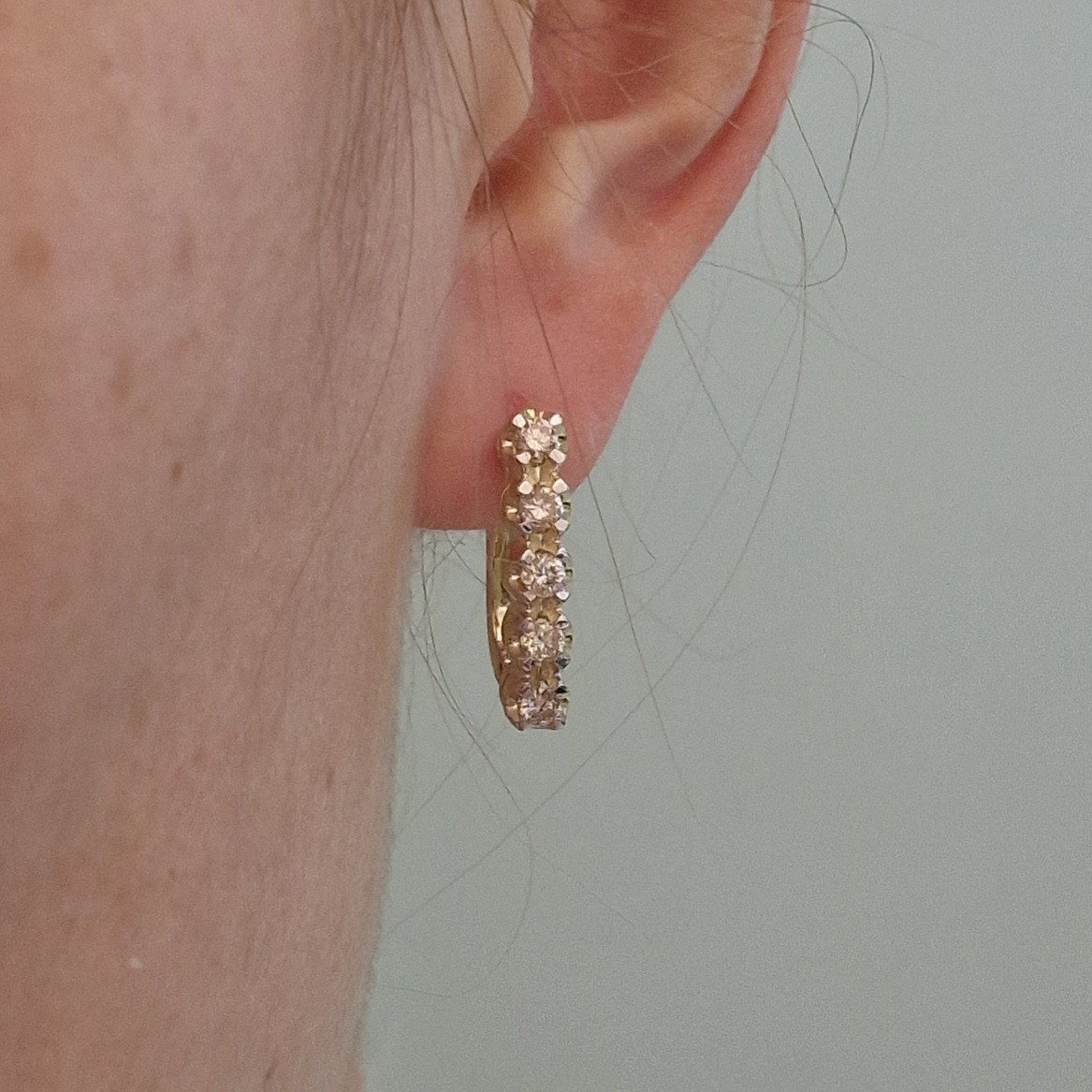 Серьги Deimantas 104732243 5,28гр 0,51ct. купить,NaN