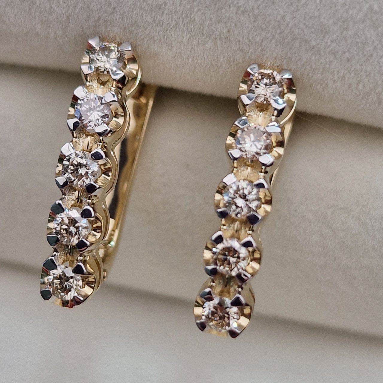 Серьги Deimantas 104732243 5,28гр 0,51ct. купить,NaN