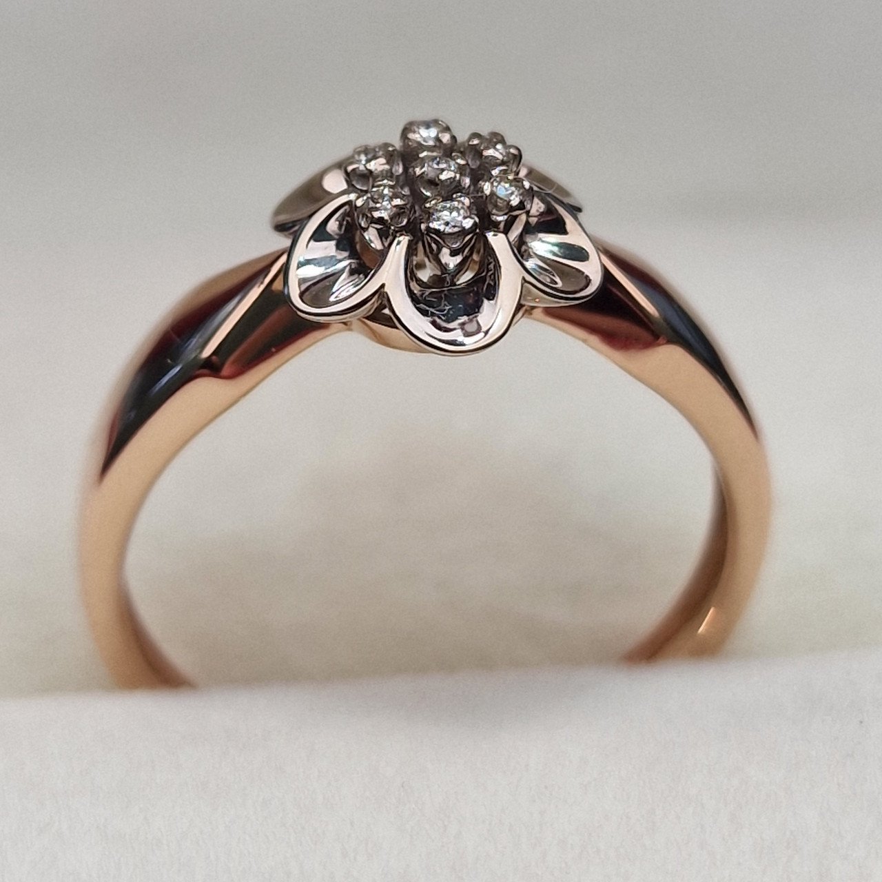 Кольцо Deimantas 103375465 17р 2,61гр 0,036ct. купить,NaN