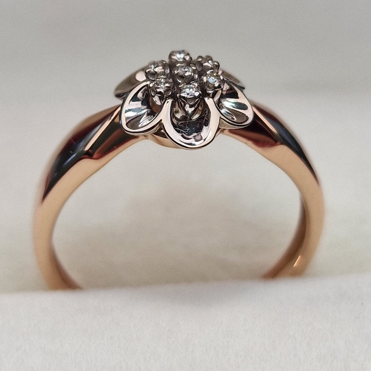 Кольцо Deimantas 103375465 17р 2,61гр 0,036ct. купить,NaN
