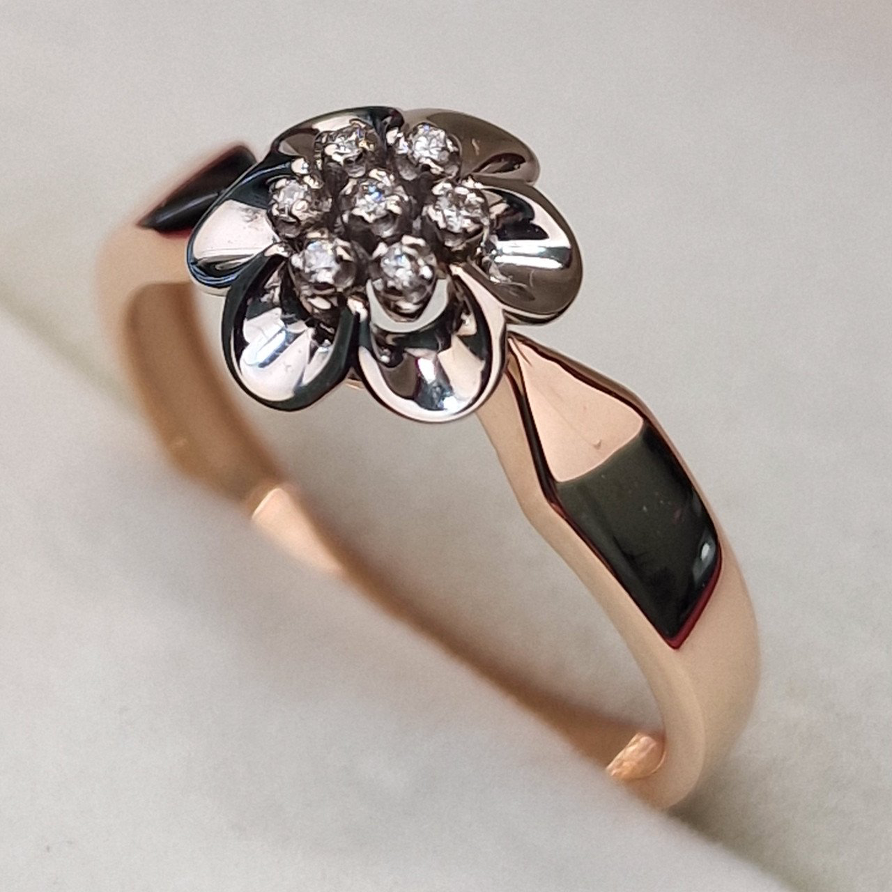 Кольцо Deimantas 103375465 17р 2,61гр 0,036ct. купить,NaN