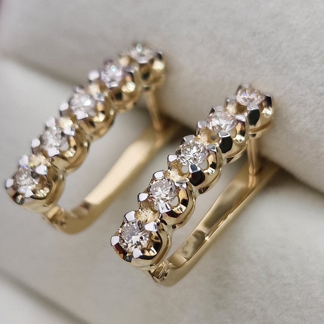 Серьги Deimantas 104732243 5,28гр 0,51ct. купить,NaN