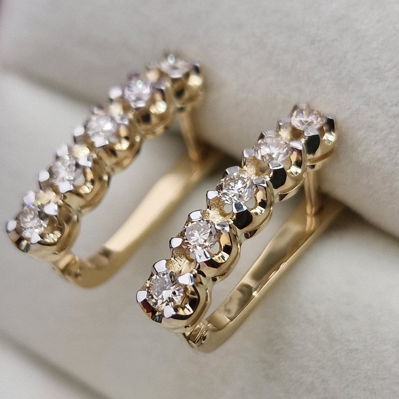 Серьги Deimantas 104732243 5,28гр 0,51ct. купить,NaN