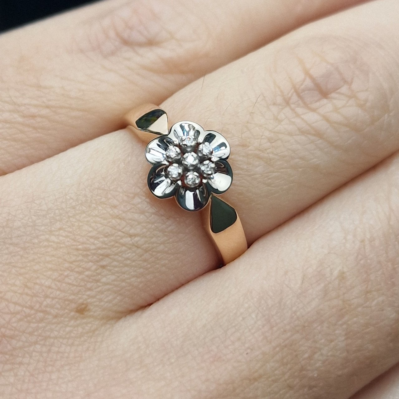 Кольцо Deimantas 103375465 17р 2,61гр 0,036ct. купить,NaN