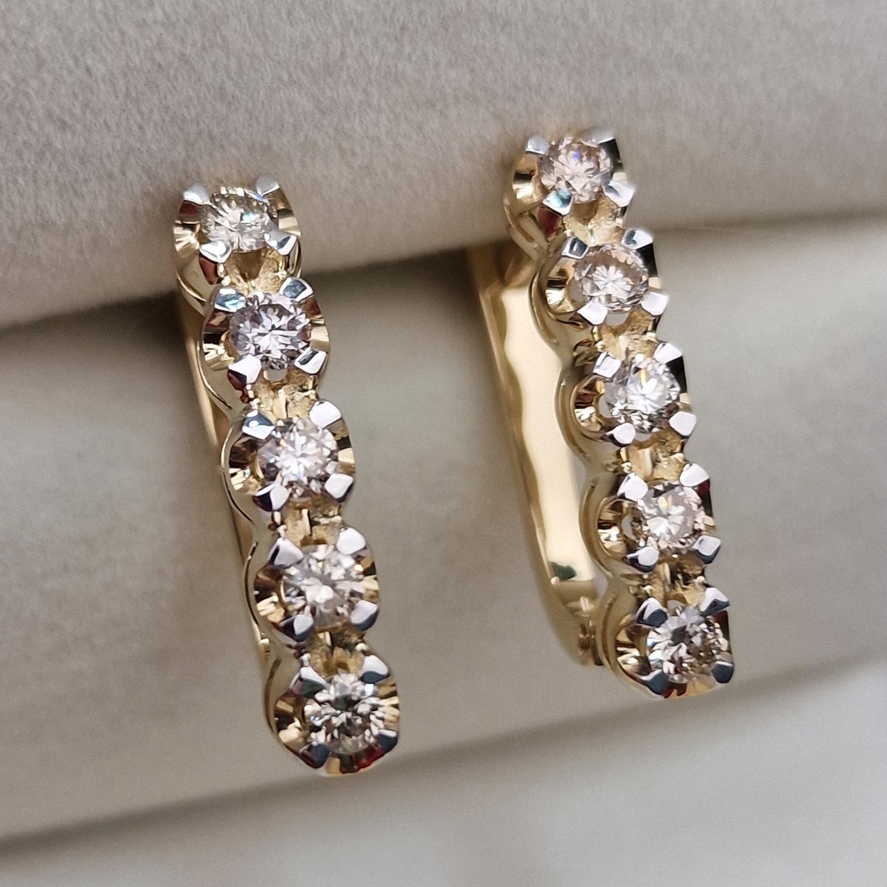 Серьги Deimantas 104732243 5,28гр 0,51ct. купить,NaN