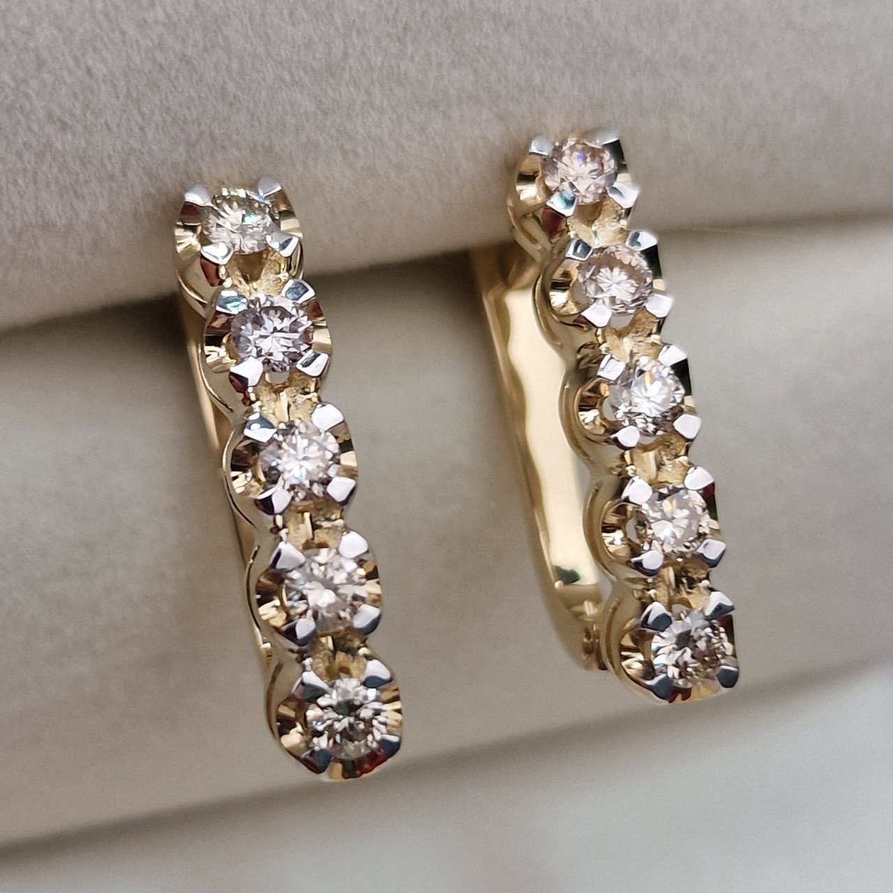 Серьги Deimantas 104732243 5,28гр 0,51ct. купить,NaN