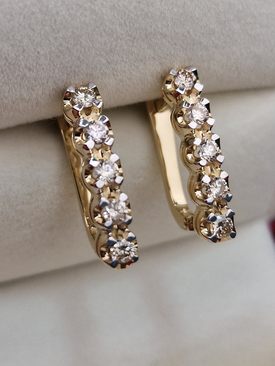 Серьги Deimantas 104732243 5,28гр 0,51ct. купить,NaN
