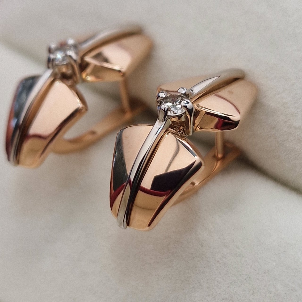 Серьги Deimantas 103383872 2,97гр 0,19ct. купить,NaN