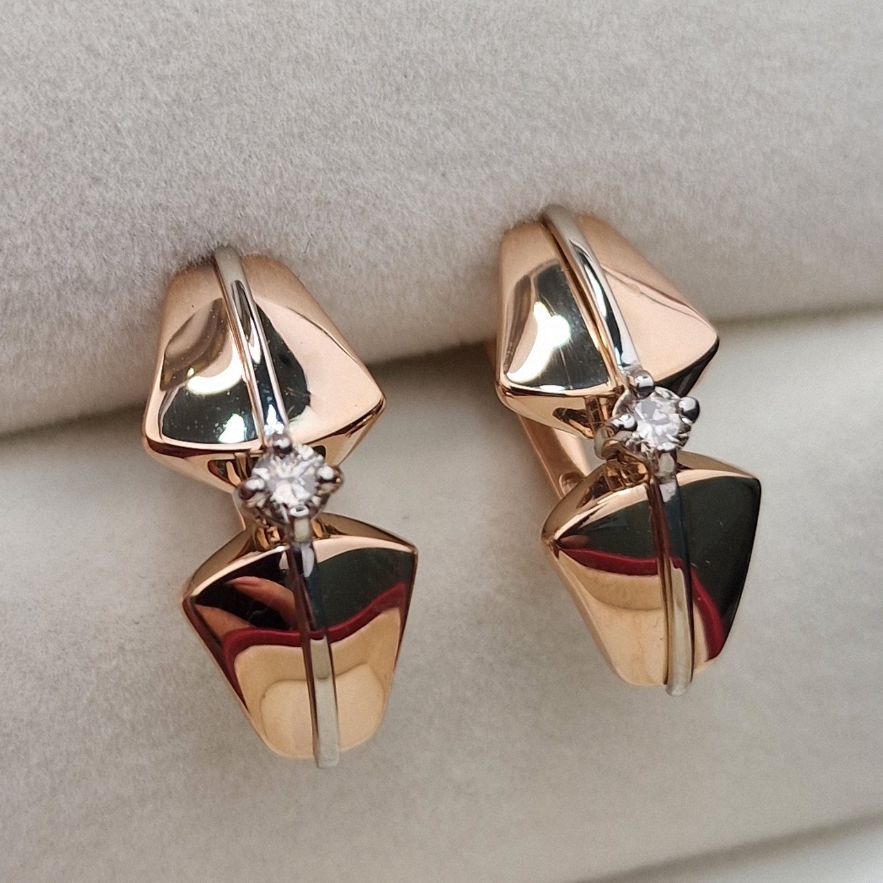 Серьги Deimantas 103383872 2,97гр 0,19ct. купить,NaN