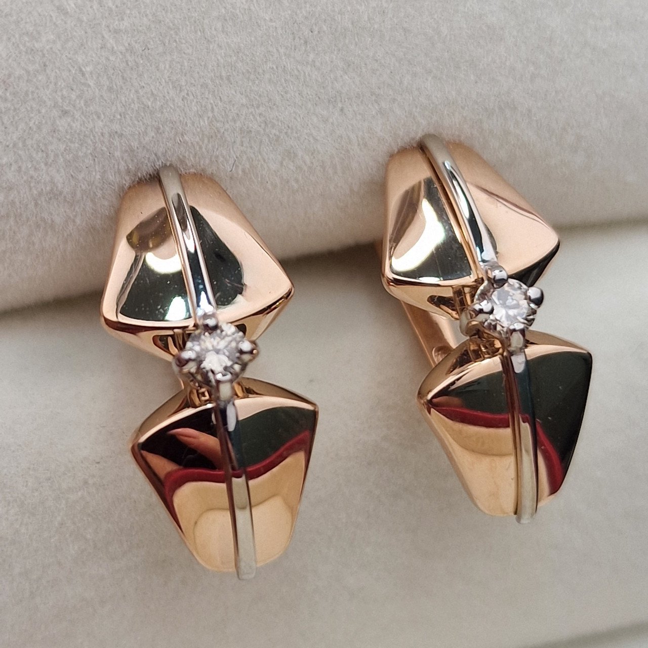Серьги Deimantas 103383872 2,97гр 0,19ct. купить,NaN