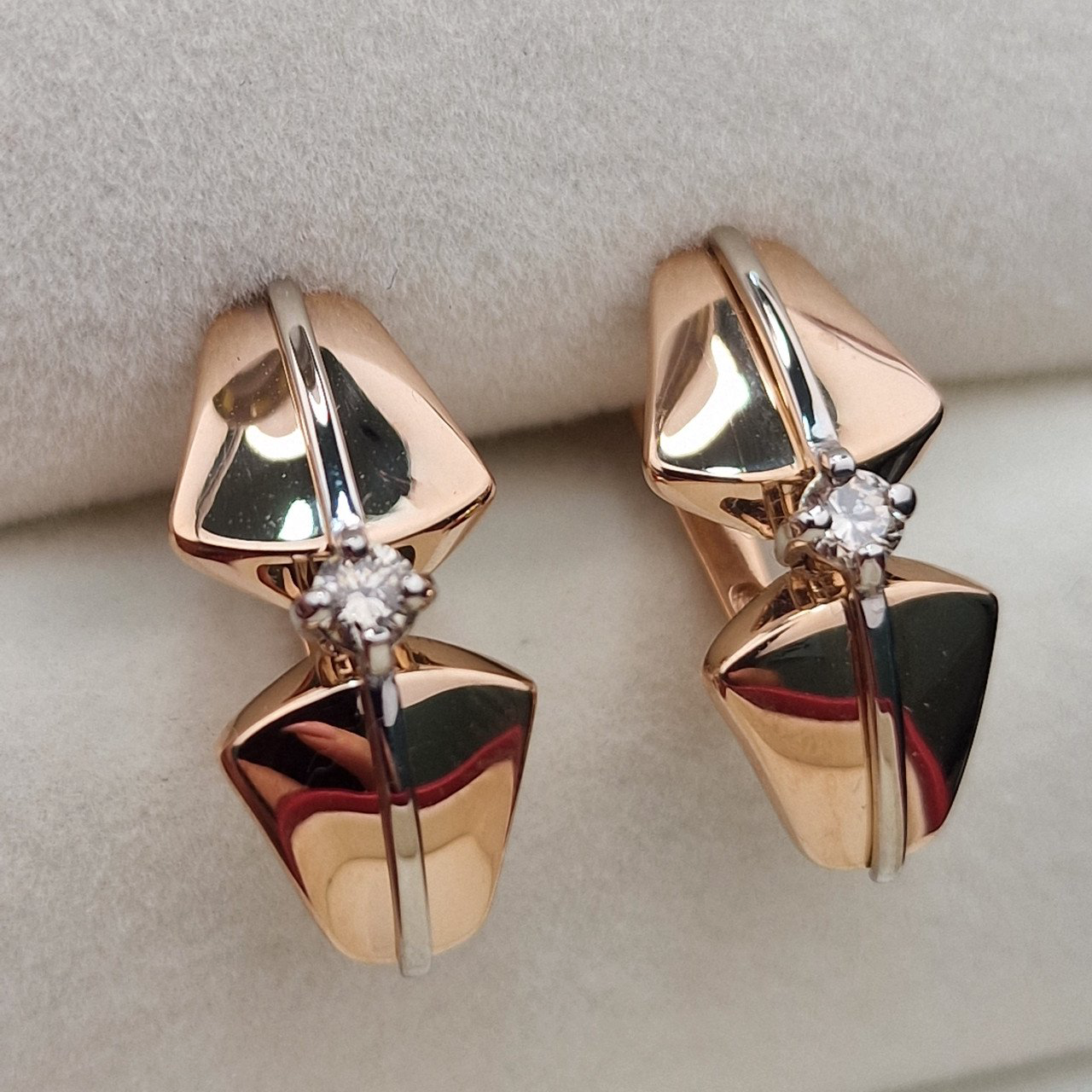 Серьги Deimantas 103383872 2,97гр 0,19ct. купить,NaN