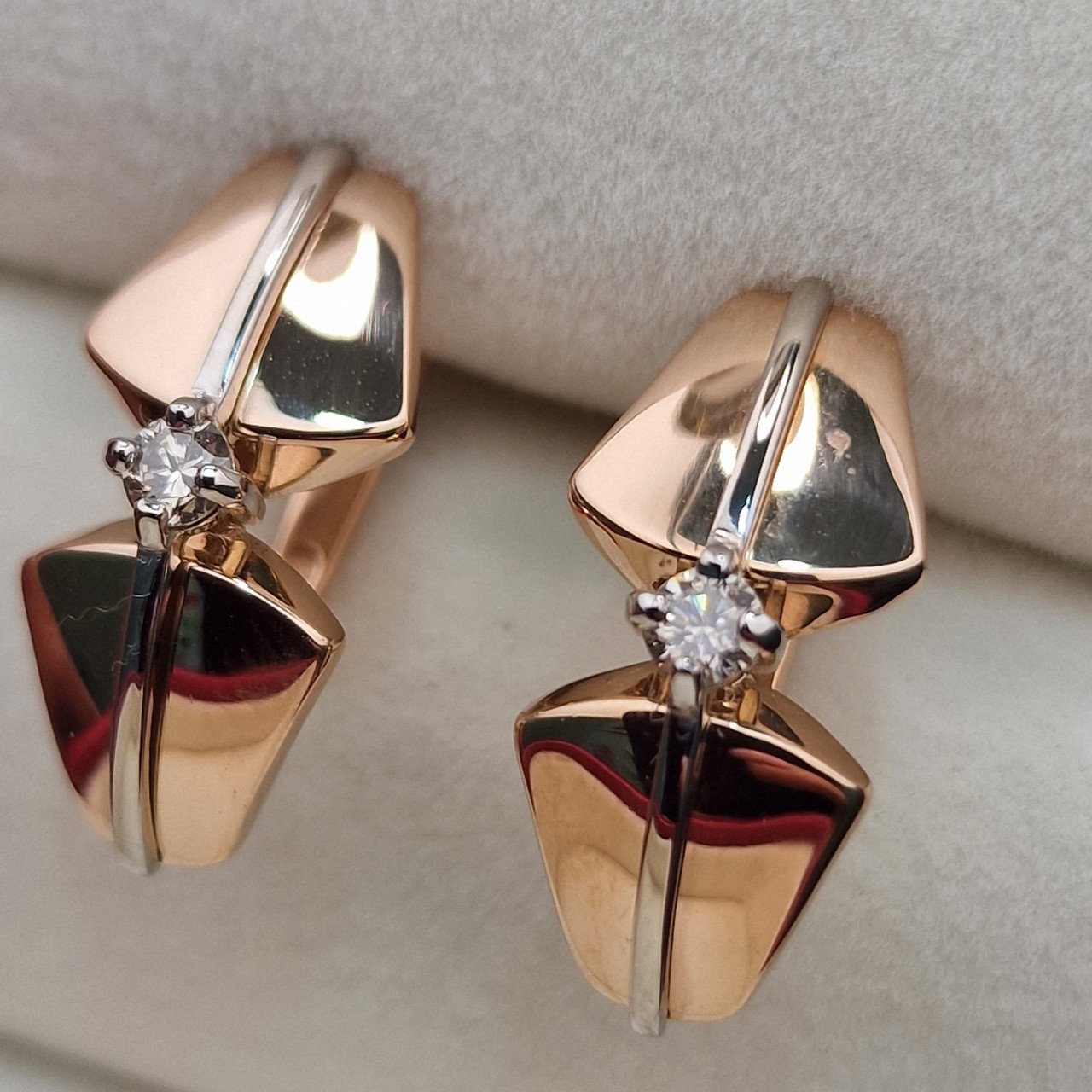Серьги Deimantas 103383872 2,97гр 0,19ct. купить,NaN