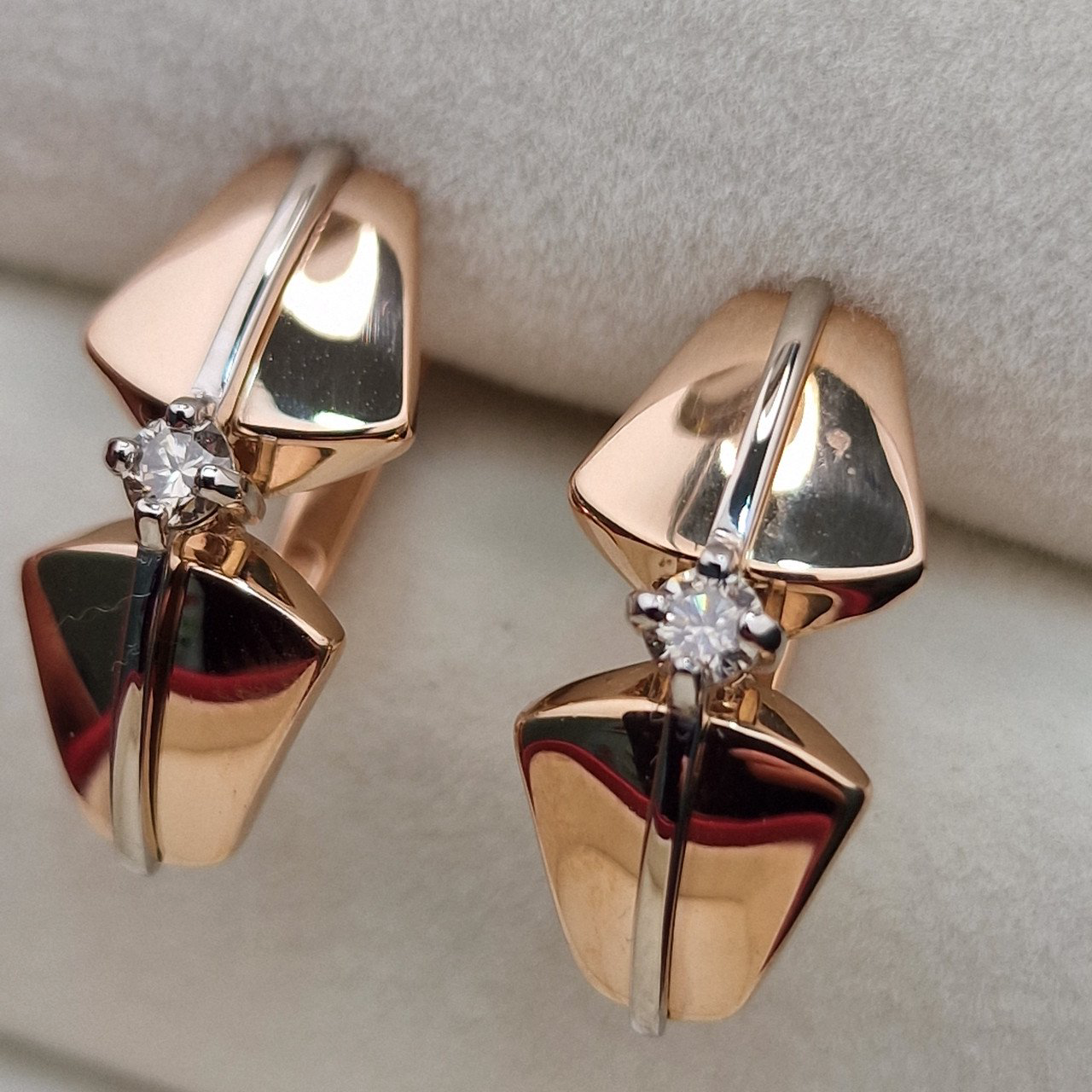 Серьги Deimantas 103383872 2,97гр 0,19ct. купить,NaN