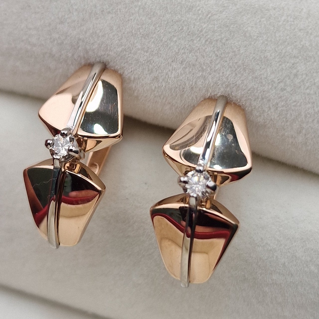 Серьги Deimantas 103383872 2,97гр 0,19ct. купить,NaN
