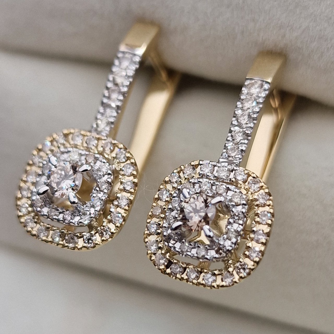 Серьги Deimantas 104732250 6,18гр 0,886ct. купить,NaN